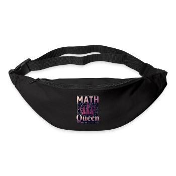 Math Queen - Sac banane - noir - Devant