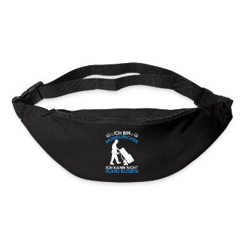 Möbelpacker Umzugsunternehmen Umzugshelfer - Gürteltasche - Schwarz - Vorne