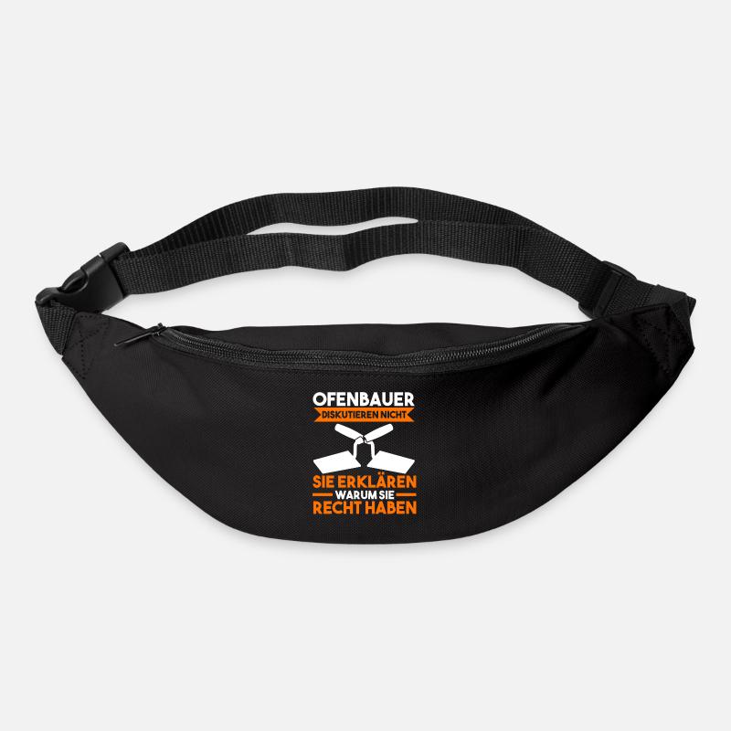 Ofenbauer Kaminbau - Gürteltasche - Schwarz