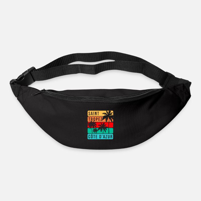 Saint Tropez - Sac banane - noir
