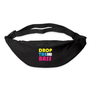 Drop the Bass Drum and Basse musique DJ - Sac banane - noir - Devant