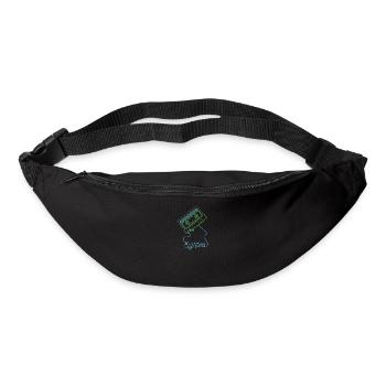 Vintage Casette Tape Eighties 80's 90's - Bum bag - black - Front