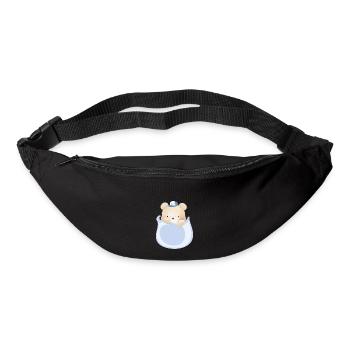 Marsupium Baby Teddy Bear - Bum bag - black - Front