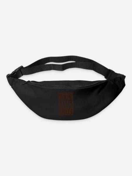 Pottery Pottery Pottery Hafner pottery Gift - Bum bag - black