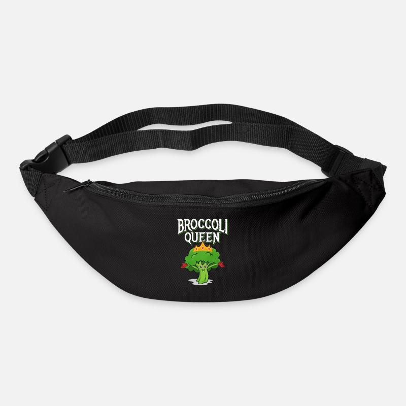 Brocolis - Sac banane - noir