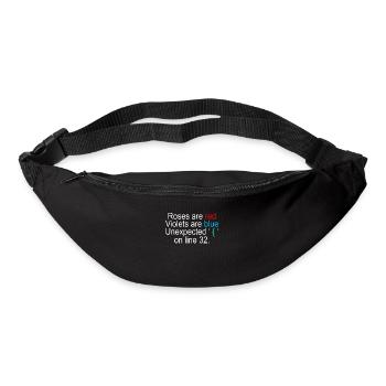Programmer Computer Scientist Programming - Bum bag - black - Front