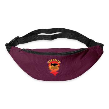 Zeppelin - Bum bag - burgundy - Front