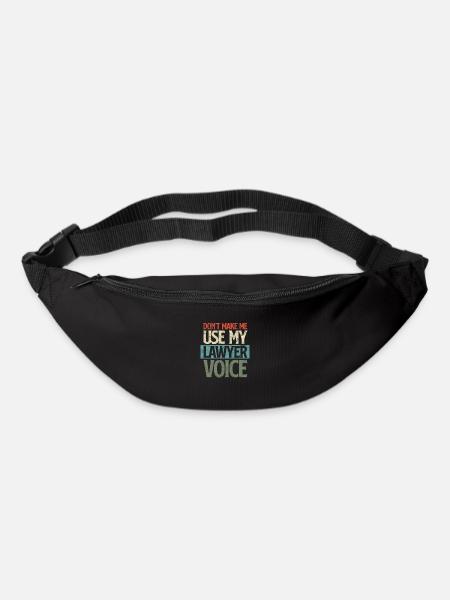 Anwalt - Gürteltasche - Schwarz