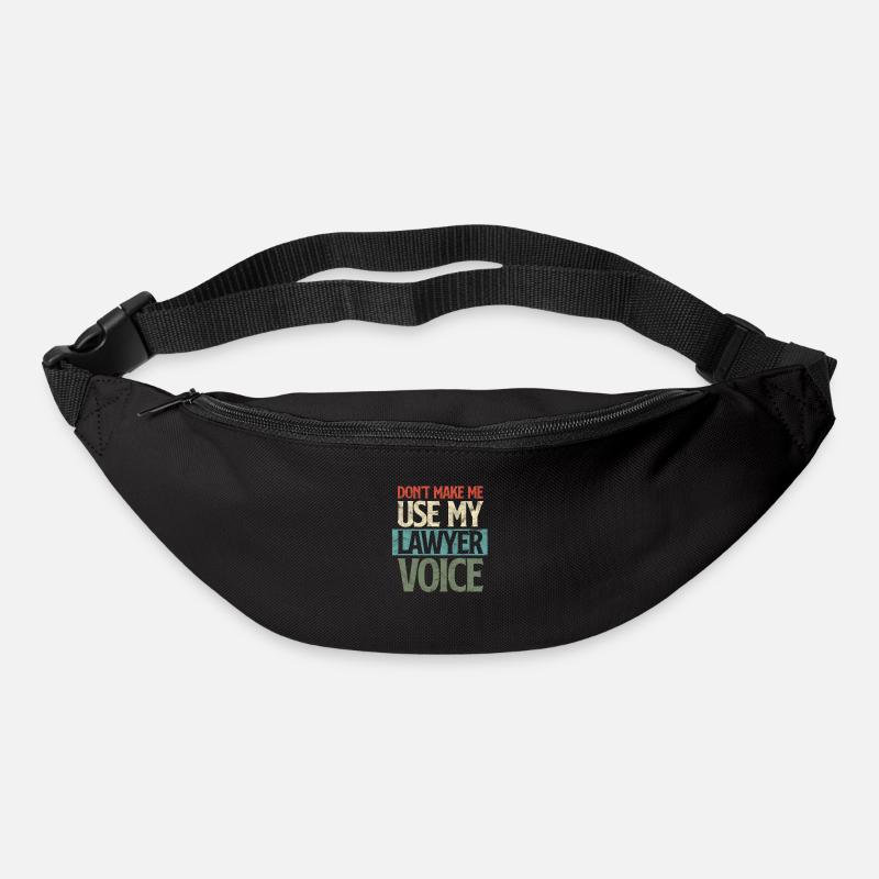 Avocat - Sac banane - noir