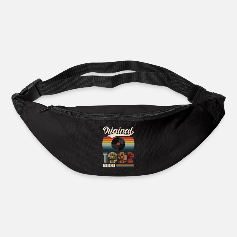 1992 Vintage 30. Geburtstag Retro Geschenk - Gürteltasche - Schwarz