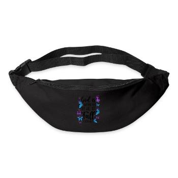 Christian Bible Verse Quote - Bum bag - black - Front