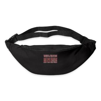 Bouldern - Gürteltasche - Schwarz - Vorne