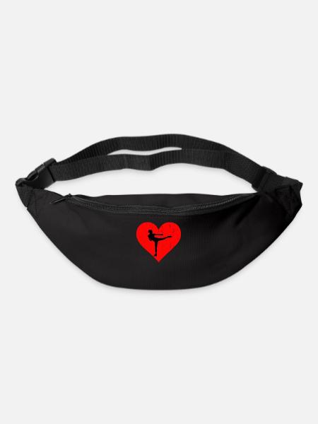 Cœur Piloxing - Sac banane - noir