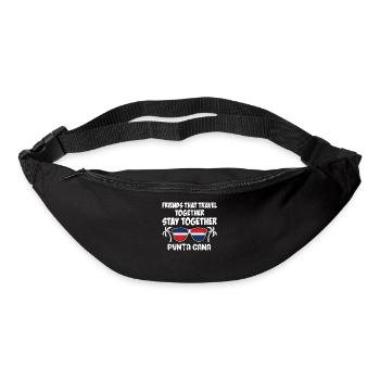 Friends That Travel Together Punta Cana Girls - Bum bag - black - Front