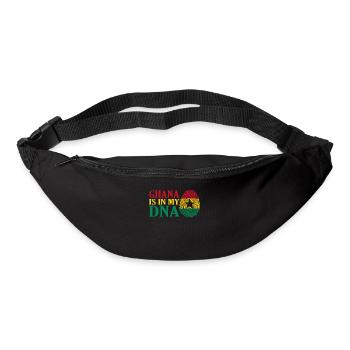 Ghana - Gürteltasche - Schwarz - Vorne