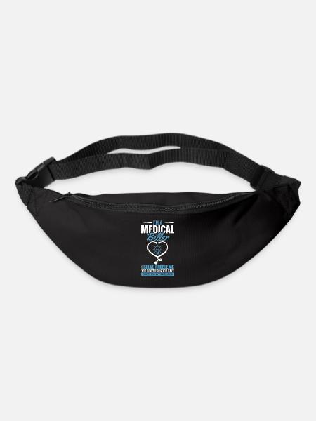 ICD Medical Coding Ich bin ein medizinischer Rechnungssteller - Gürteltasche - Schwarz