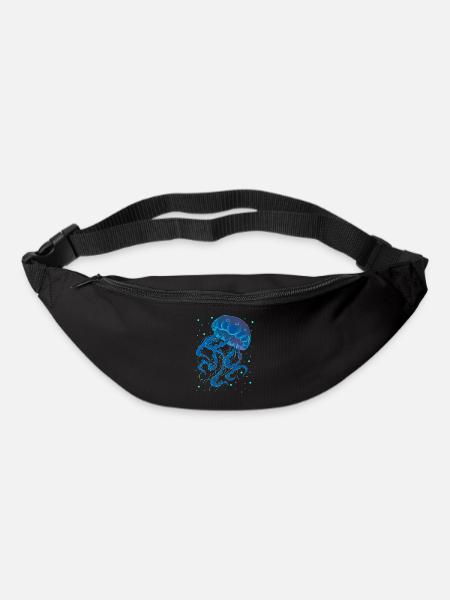 Méduse - Sac banane - noir