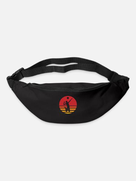 Volleyball Volleyballer Beach Volleyball Spieler - Gürteltasche - Schwarz