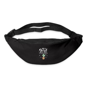 Cactus Fille Cactus Fille Fille Cadeau - Sac banane - noir - Devant