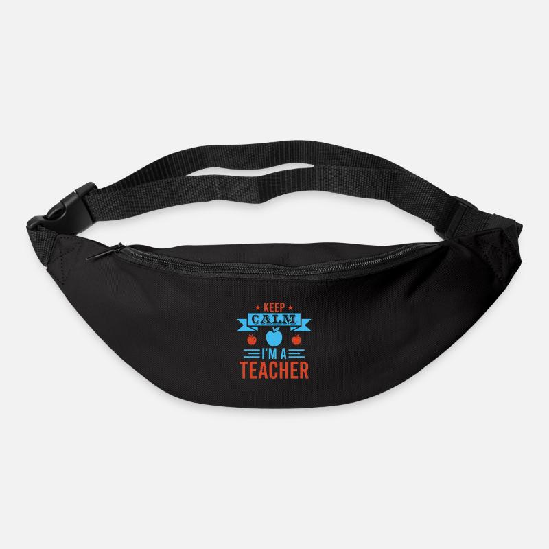 Keep Calm I'm A Teacher - Bum bag - black
