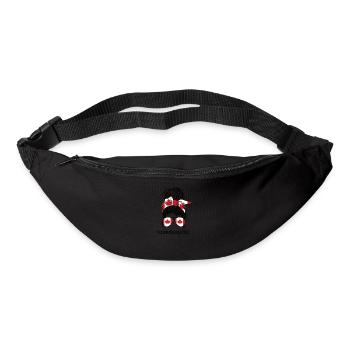 Proud Canadian Canada Flag Canadian Roots - Bum bag - black - Front