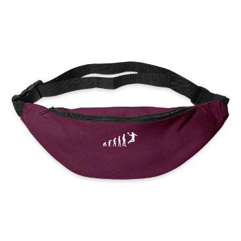 Handball Sport Handball Player Evolution Cadeau - Sac banane - bordeaux  - Devant