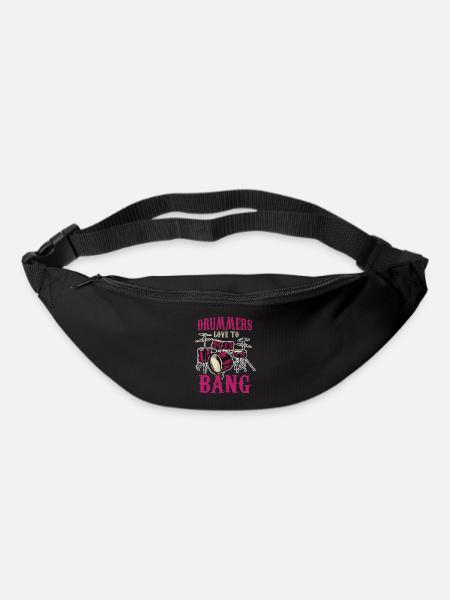 Batterie de batteur - Sac banane - noir