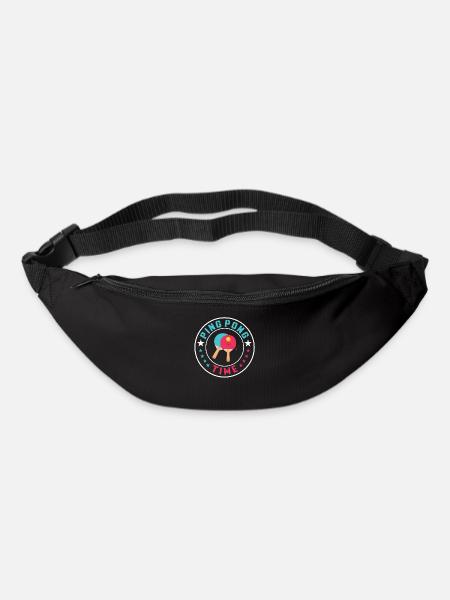 Ping Pong Zeit - Gürteltasche - Schwarz