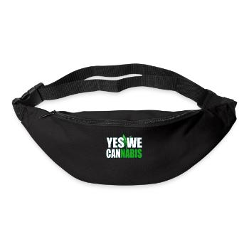 Cannabis - Gürteltasche - Schwarz - Vorne