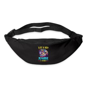 Otaku Just A Boy Who Loves Anime And Ramen Manga - Bum bag - black - Front