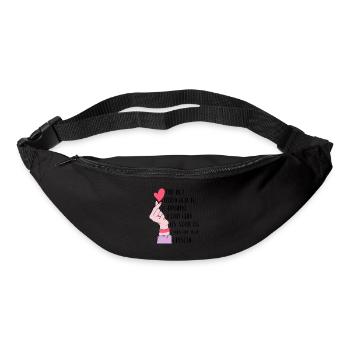 K-Drama Kdrama Corée du Sud Hallyu K-Drama - Sac banane - noir - Devant