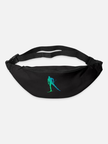 Langlauf Klassisch Herren Langlauf Skating - Gürteltasche - Schwarz
