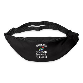 South Africa Flag South African South Africa Origin - Bum bag - black - Front