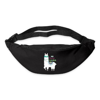 Lama - Sac banane - noir - Devant