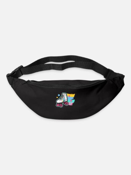 Rollschuhlaufen Rollschuhe - Gürteltasche - Schwarz