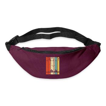 Rowing Crew Rower - Bum bag - burgundy - Front