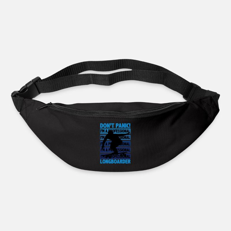 Longboard - Gürteltasche - Schwarz