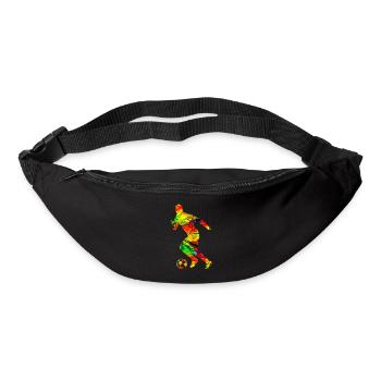 Fussballspieler - Gürteltasche - Schwarz - Vorne