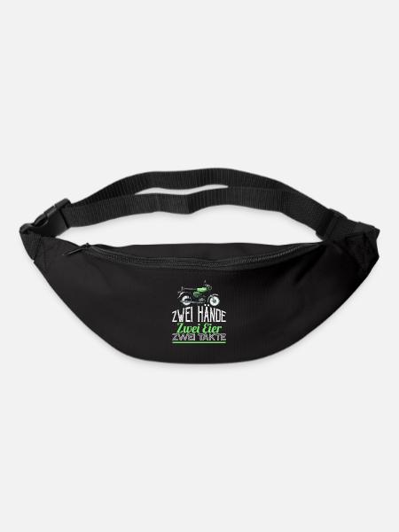 Two Hands Simson-S51 T-Shirt - Gürteltasche - Schwarz