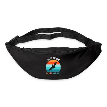 Bat Bats - Bum bag - black - Front