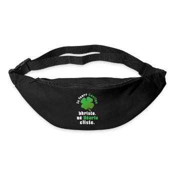 Is fearr Gaeilge bhriste na bearla cliste - Bum bag - black - Front