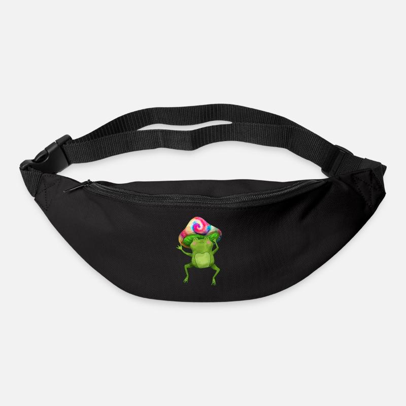 Frosch - Gürteltasche - Schwarz