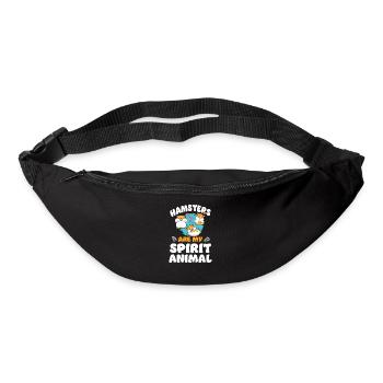 Hamster Hamsters Are My Spirit - Bum bag - black - Front