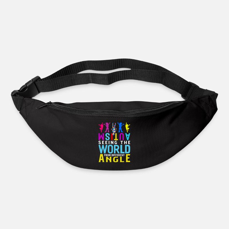 Autistic Autism Autistic Autistic Gift - Bum bag - black