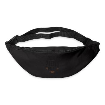 Pilote d’avion Vintage Meilleur pilote - Sac banane - noir - Devant