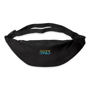 Génial depuis 1963 - Sac banane - noir - Devant