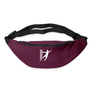 Handball - Sac banane - bordeaux  - Devant