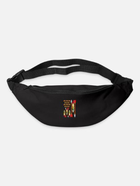Indien - Sac banane - noir