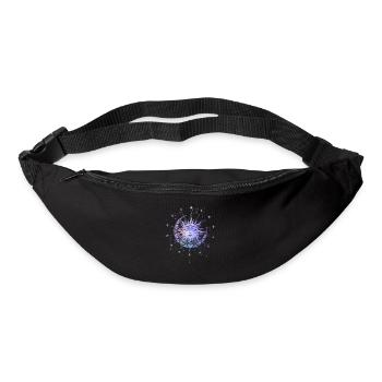 Magie Spirituelle Soleil Symbole Magique Occulte - Sac banane - noir - Devant