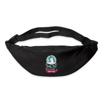 Say Yes To Books - Bum bag - black - Front